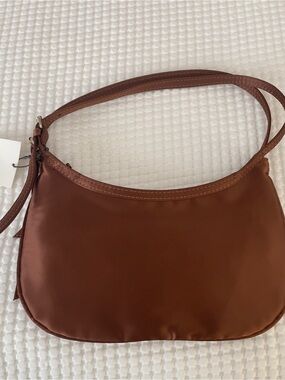 Zara Chestnut Brown Shoulder Bag